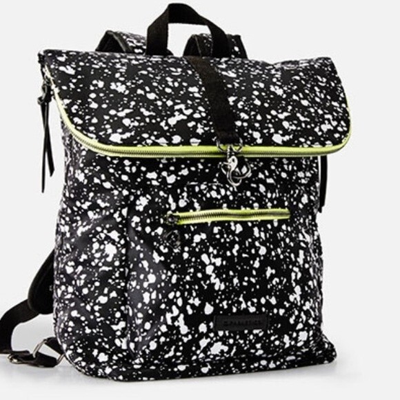 Fabletics The Riley Backpack in Black Paint main image 12